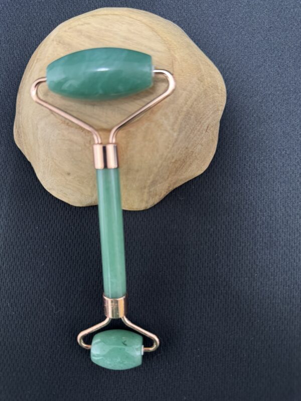 Rouleau en Aventurine pour le Visage et le Cou